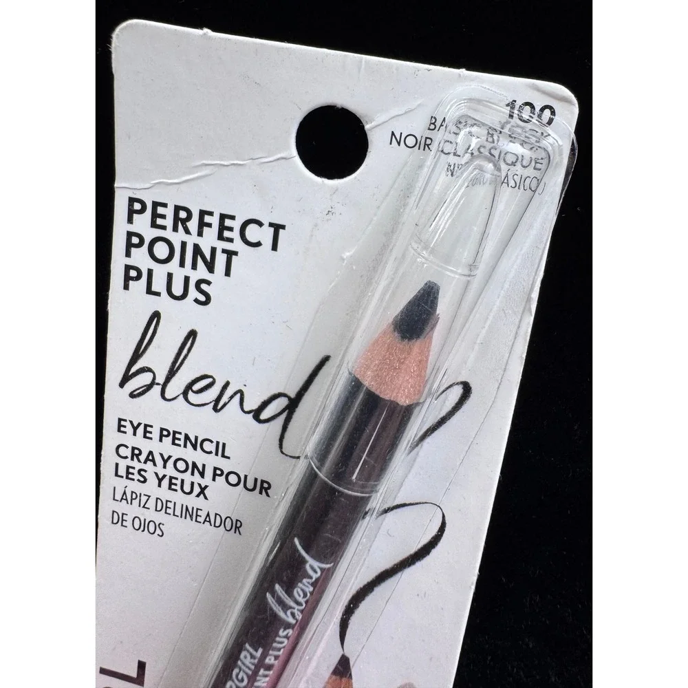 Covergirl Perfect Point Plus Blend Eye Pencil 100 Basic Black Water Resistant